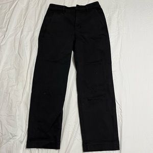 Straight Leg Twill Pant